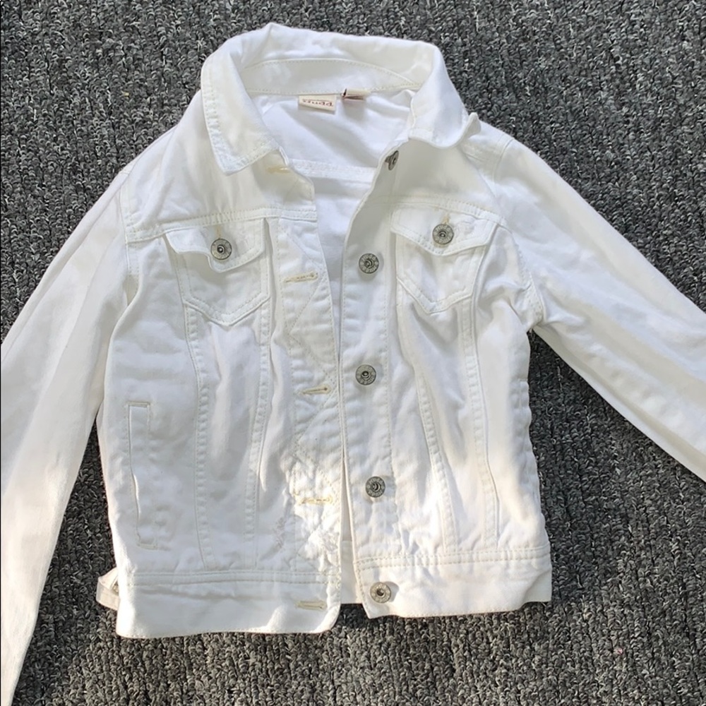 White Denim Jacket